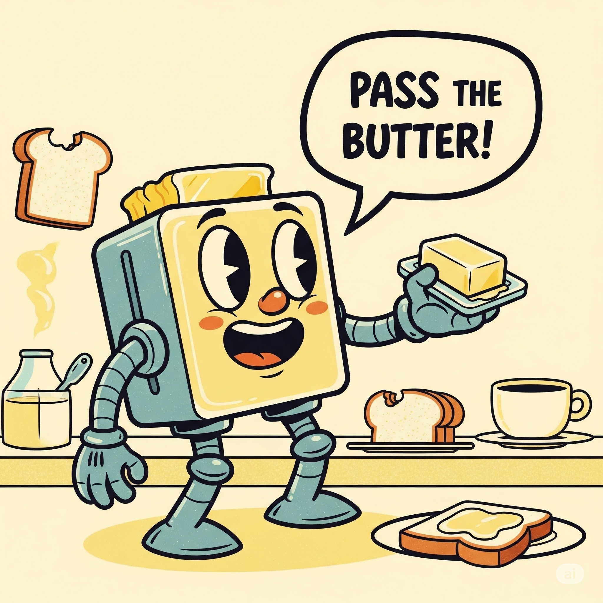 Робот "Принеси масло"